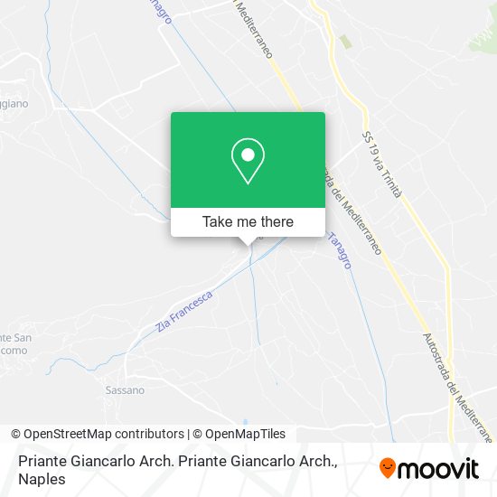 Priante Giancarlo Arch. Priante Giancarlo Arch. map
