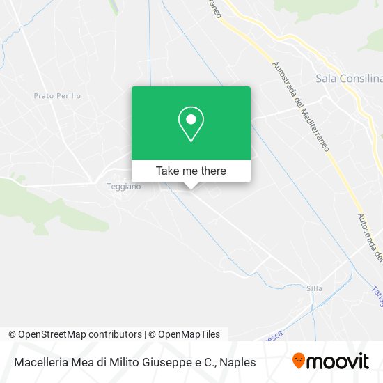 Macelleria Mea di Milito Giuseppe e C. map