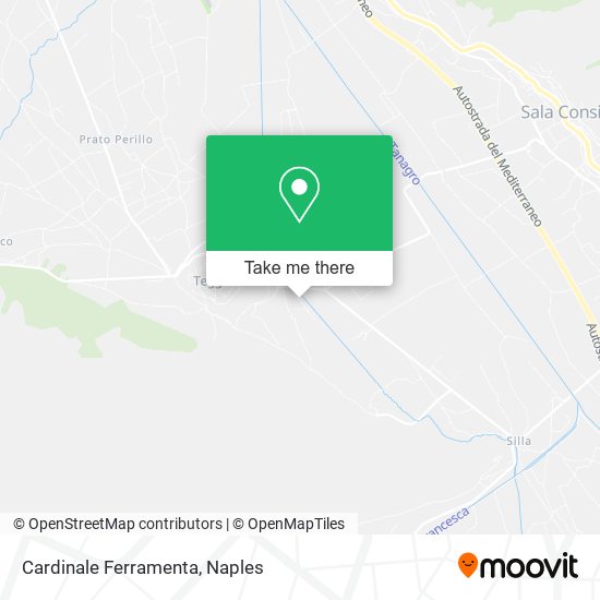 Cardinale Ferramenta map