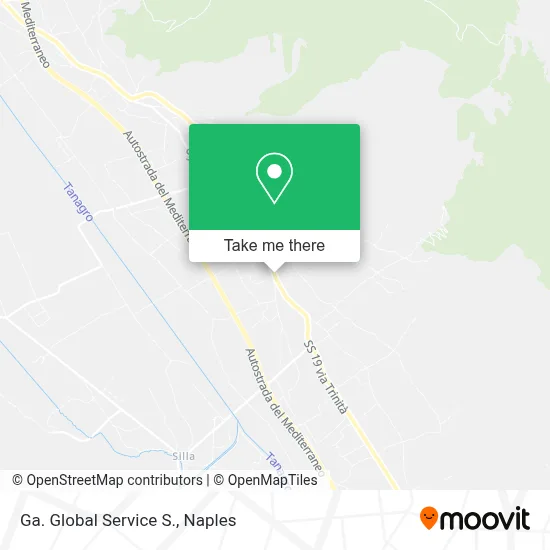 Ga. Global Service S. map