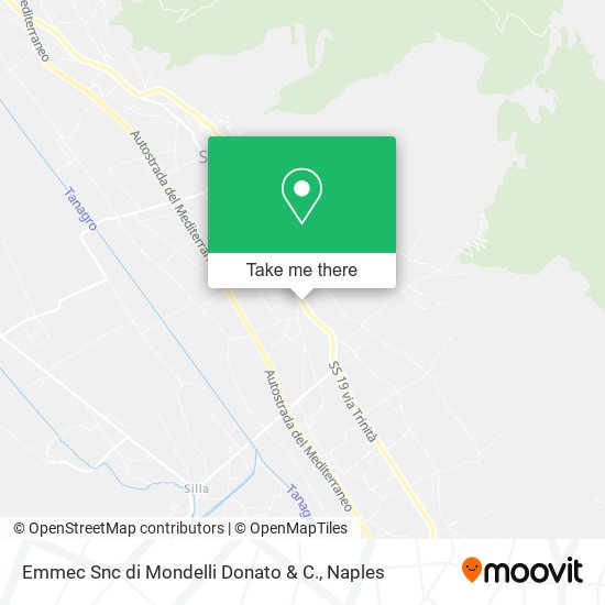 Emmec Snc di Mondelli Donato & C. map