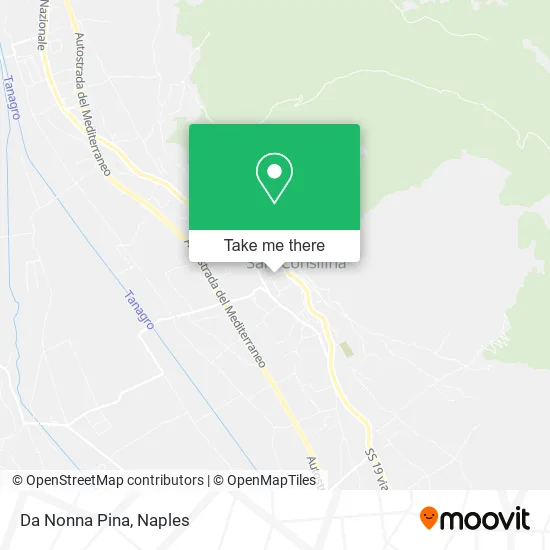 Da Nonna Pina map