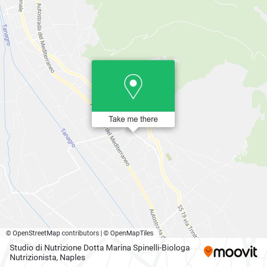 Studio di Nutrizione Dotta Marina Spinelli-Biologa Nutrizionista map