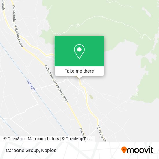 Carbone Group map