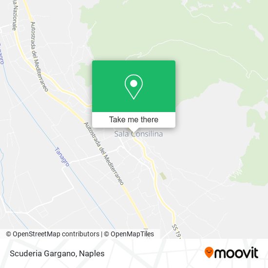 Scuderia Gargano map