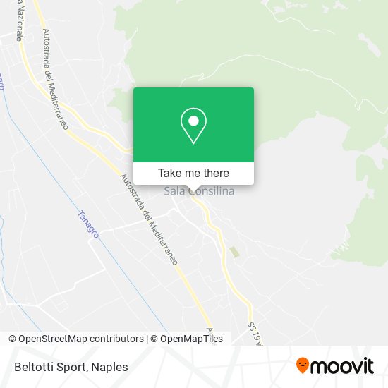 Beltotti Sport map