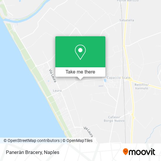 Paneràn Bracery map
