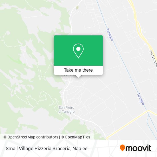 Small Village Pizzeria Braceria map