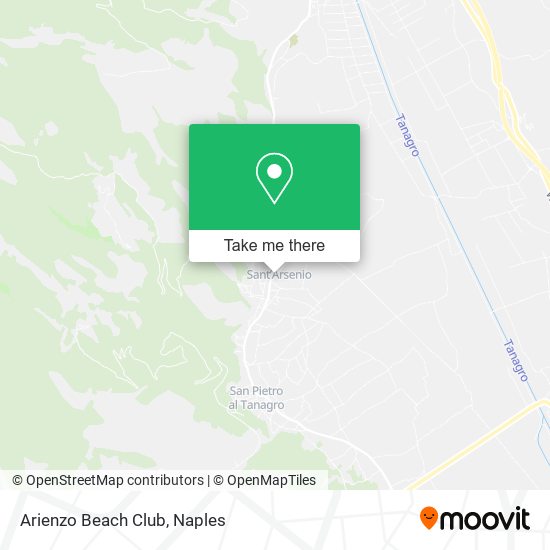 Arienzo Beach Club map