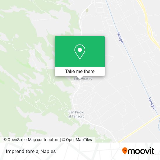 Imprenditore a map