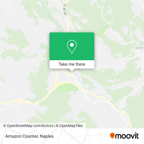 Amazon Counter map