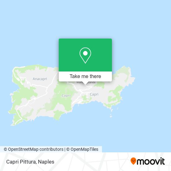 Capri Pittura map