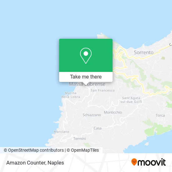Amazon Counter map