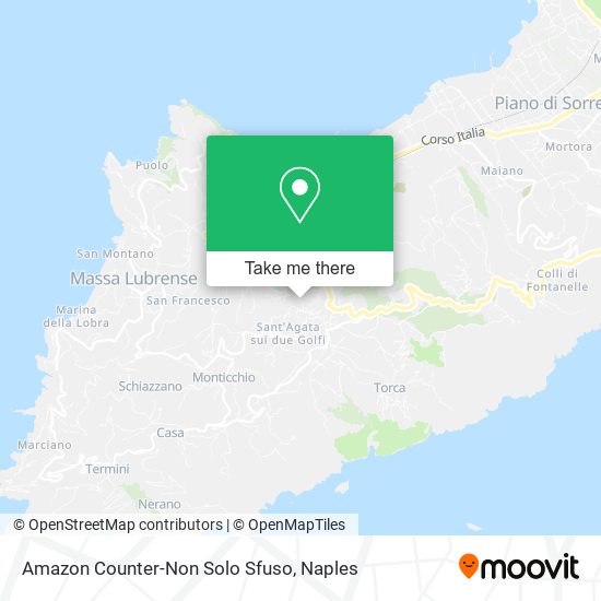 Amazon Counter-Non Solo Sfuso map