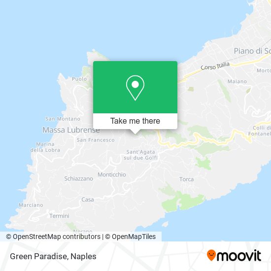Green Paradise map