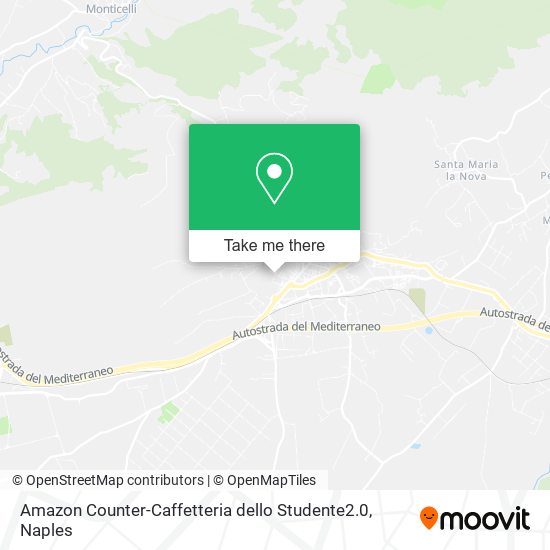 Amazon Counter-Caffetteria dello Studente2.0 map