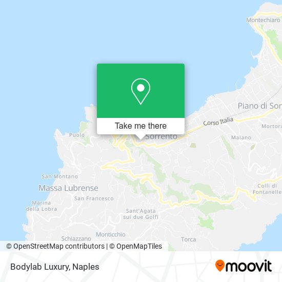 Bodylab Luxury map