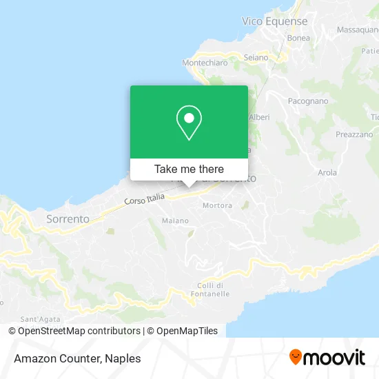 Amazon Counter map