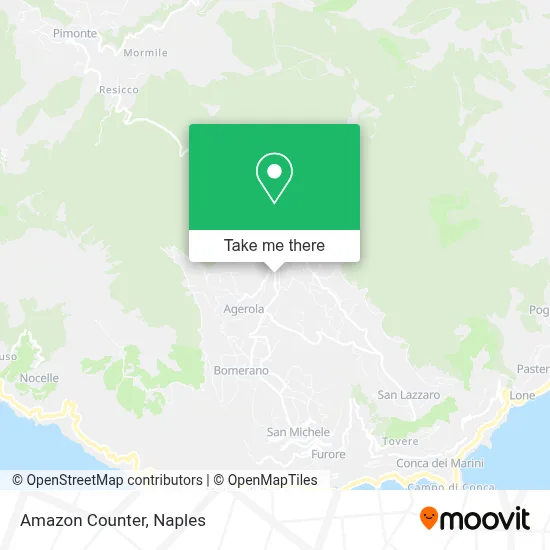 Amazon Counter map