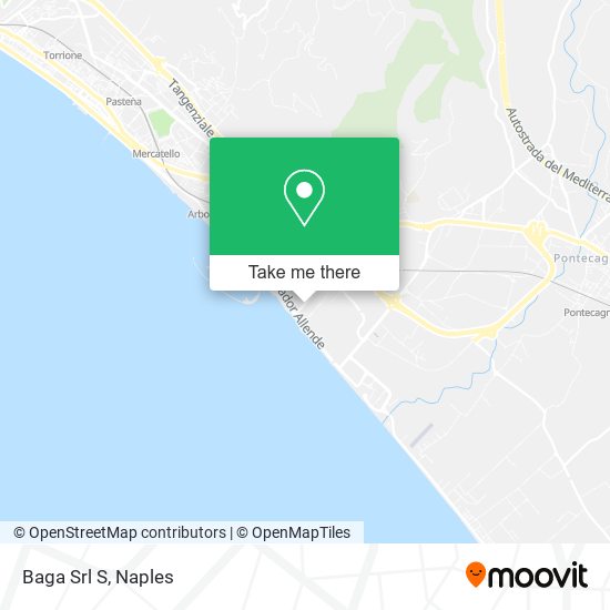 Baga Srl S map