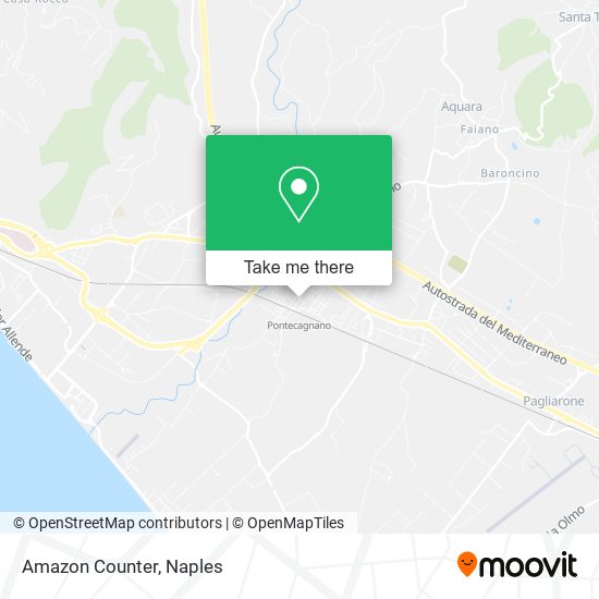 Amazon Counter map