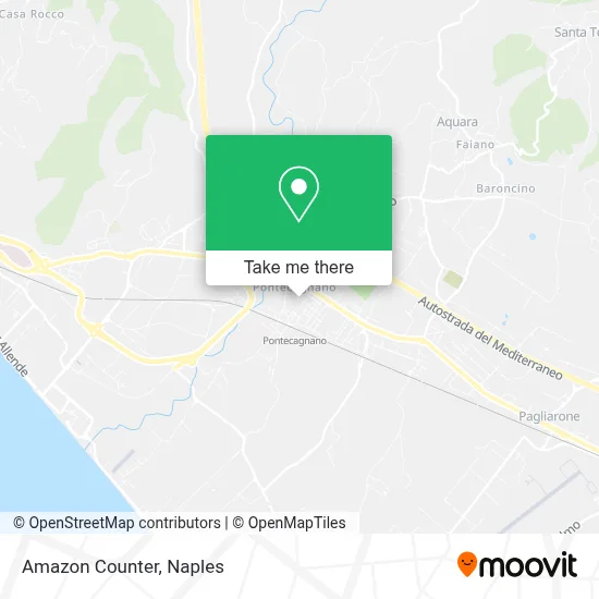 Amazon Counter map
