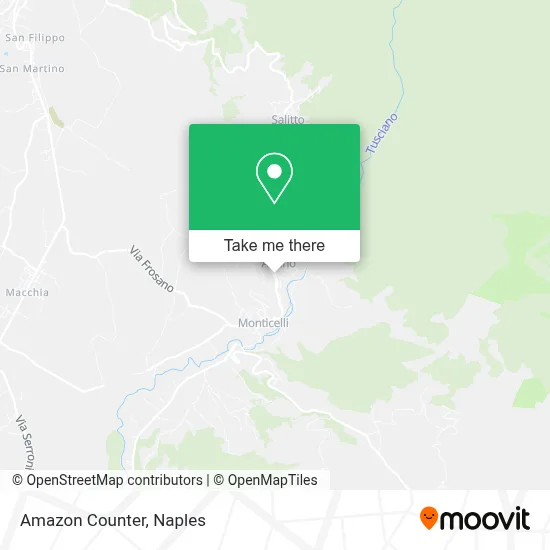 Amazon Counter map