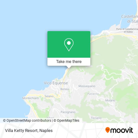 Villa Ketty Resort map