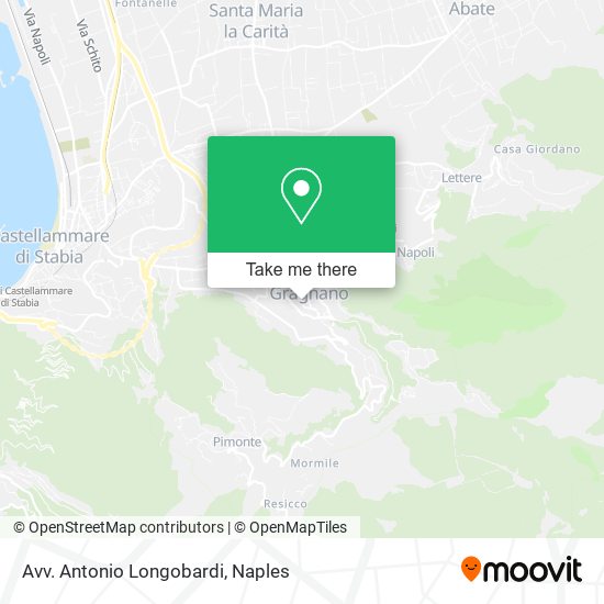 Avv. Antonio Longobardi map