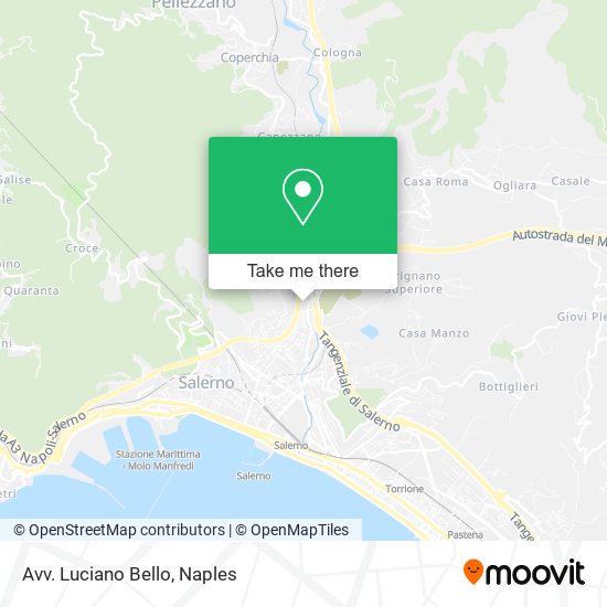 Avv. Luciano Bello map