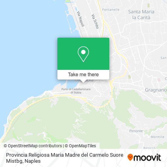 Provincia Religiosa Maria Madre del Carmelo Suore Mistbg map