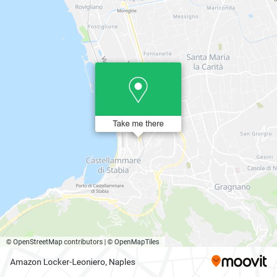 Amazon Locker-Leoniero map