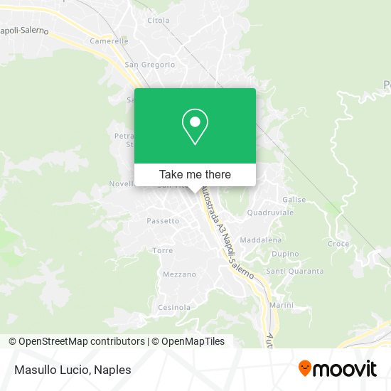 Masullo Lucio map