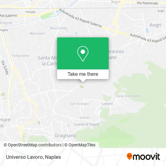 Universo Lavoro map