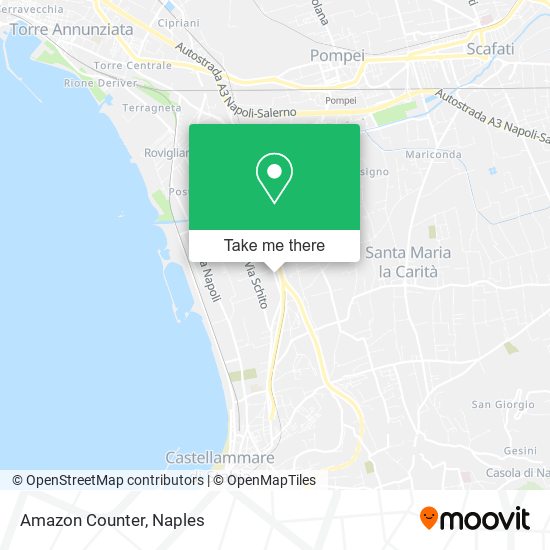 Amazon Counter map