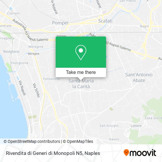 Rivendita di Generi di Monopoli N5 map