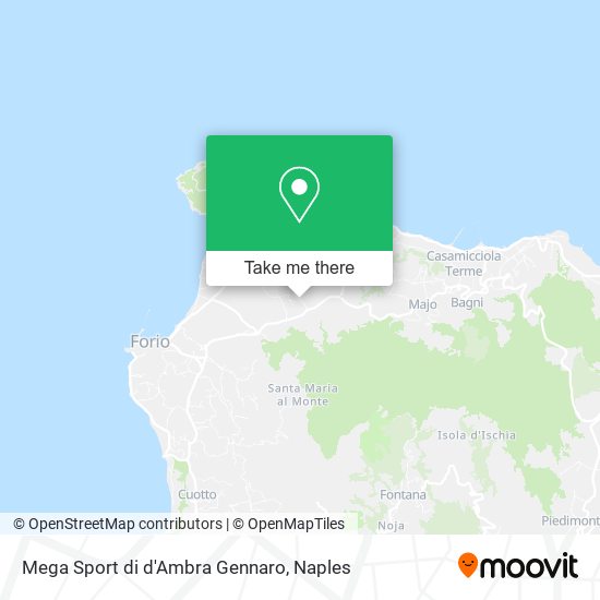 Mega Sport di d'Ambra Gennaro map