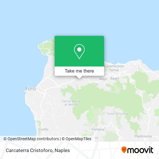 Carcaterra Cristoforo map