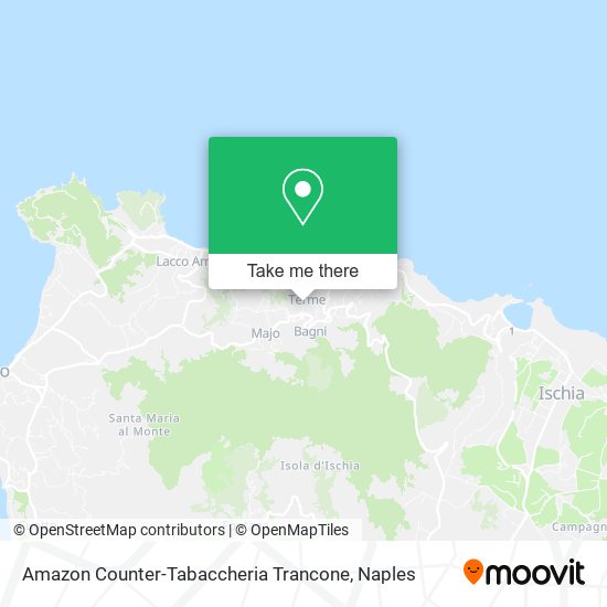 Amazon Counter-Tabaccheria Trancone map