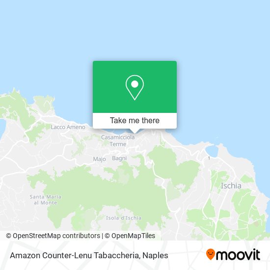 Amazon Counter-Lenu Tabaccheria map