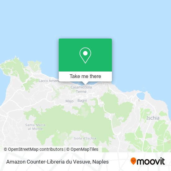 Amazon Counter-Libreria du Vesuve map