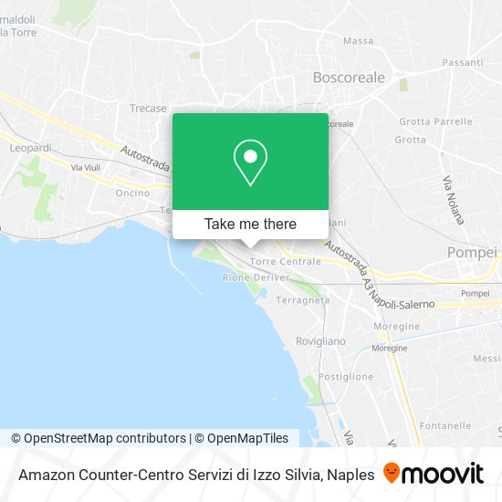 Amazon Counter-Centro Servizi di Izzo Silvia map