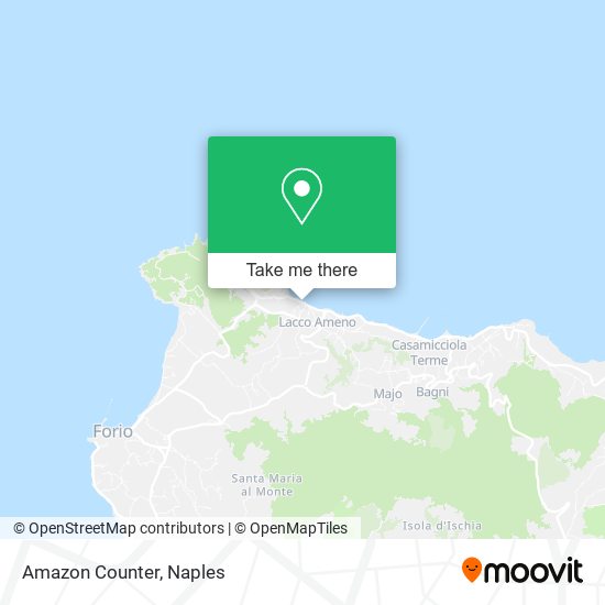 Amazon Counter map