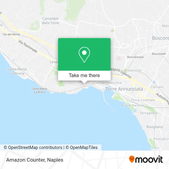 Amazon Counter map