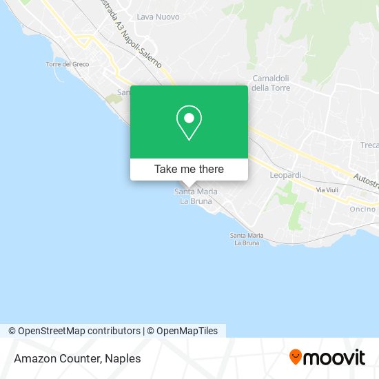 Amazon Counter map