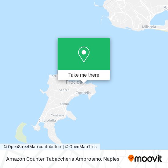 Amazon Counter-Tabaccheria Ambrosino map