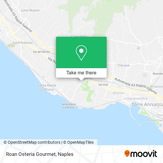 Roan Osteria Gourmet map