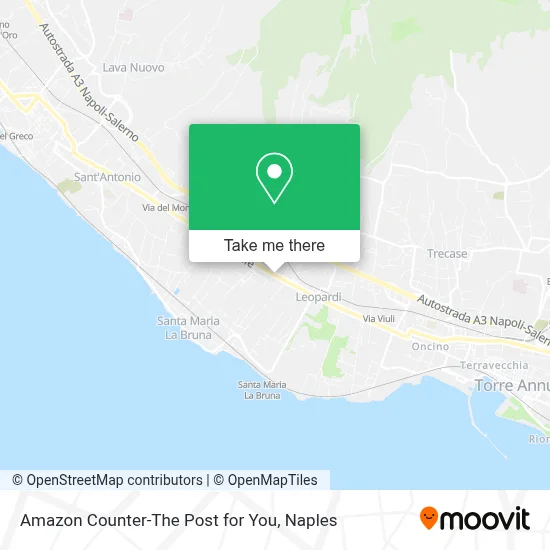 Amazon Counter-The Post for You map