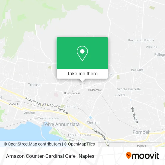 Amazon Counter-Cardinal Cafe map