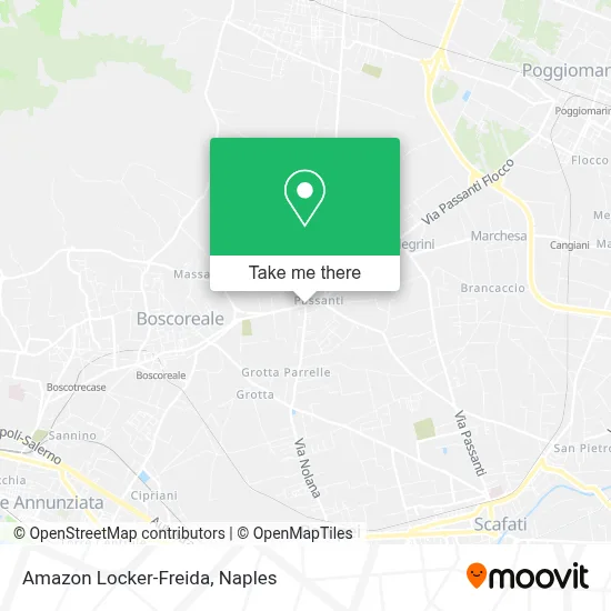 Amazon Locker-Freida map